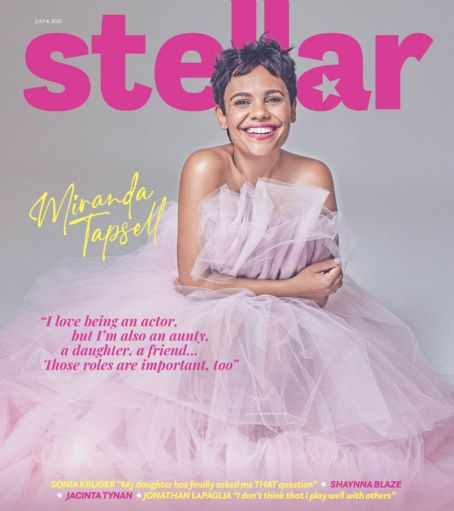 Miranda Tapsell, Stellar Magazine 04 July 2021 Cover Photo - Australia