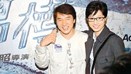 Jackie Chan and Elaine Ng