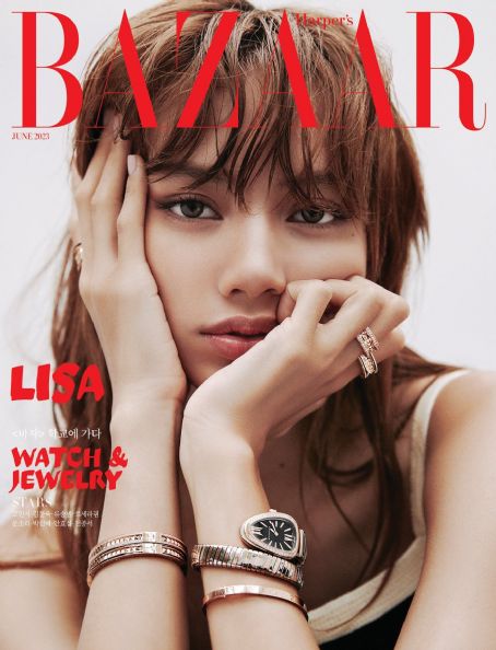 Lalisa Manoban, Harper's Bazaar Magazine June 2023 Cover Photo - South ...
