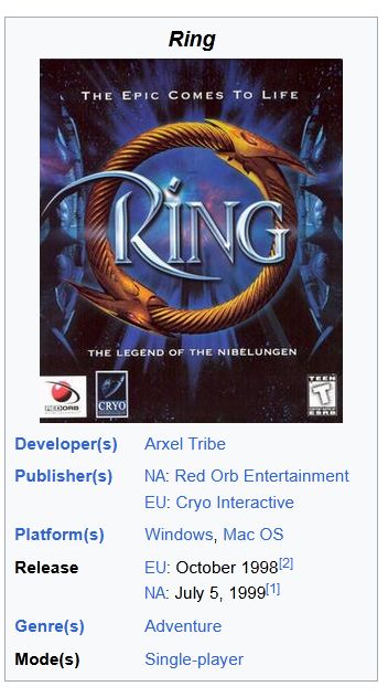 Ring: The Legend of the Nibelungen