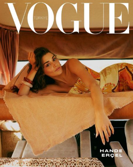 Hande Ercel - Vogue Magazine Cover [Turkey] (July 2022)