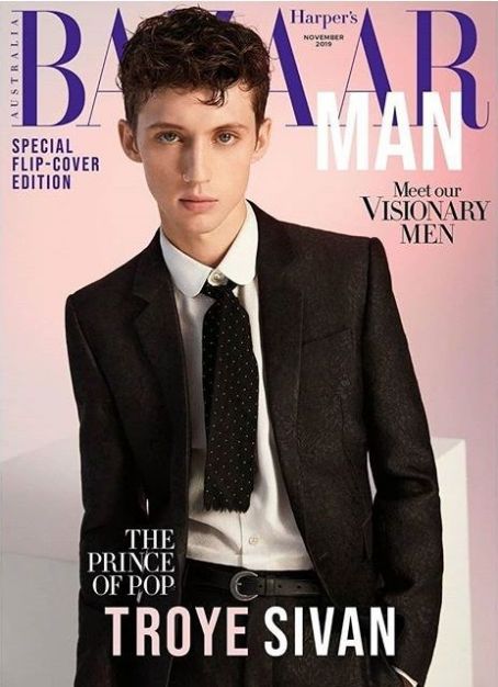 Troye Sivan, Harper's Bazaar Man Magazine November 2019 Cover Photo ...