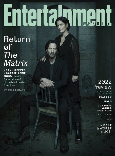 Carrie-Anne Moss – Entertainment Weekly (January 2022)