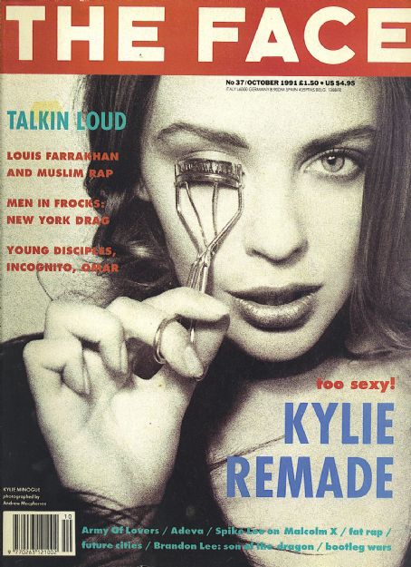 Kylie Minogue - The Face Magazine Cover [United Kingdom] (October 1991)