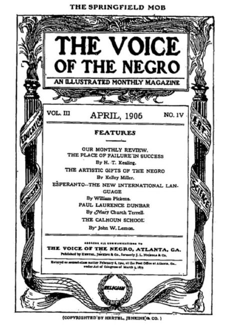The Voice of the Negro