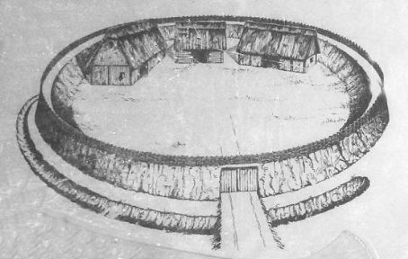 Circular rampart