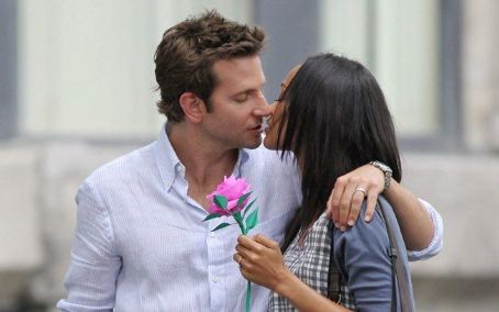 Zoe Saldana and Bradley Cooper