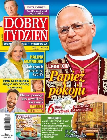 Pope Leo XIV - Dobry Tydzień Magazine Cover [Poland] (12 May 2025)