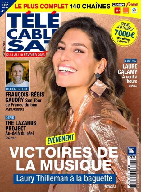 Laure Calamy - Télé Cable Satellite Magazine Cover [France] (30 January 2023)