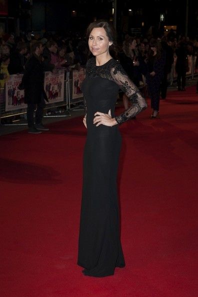 Minnie Driver wears Lorena Sarbu at the 'I Give It A Year' London Premiere
