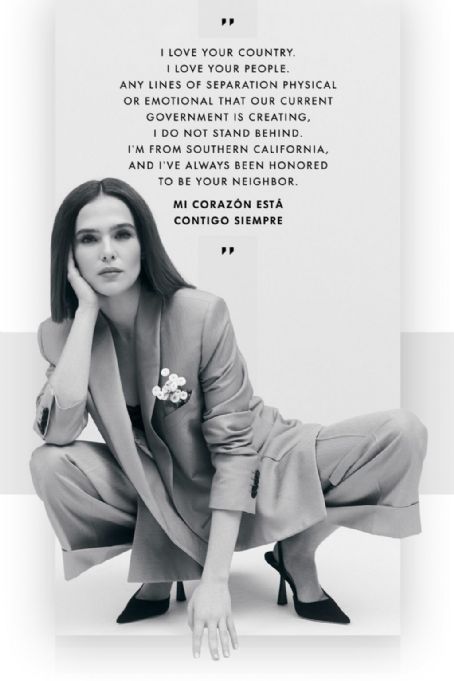 Zoey Deutch – Glamour Magazine Mexico 2019 Issue