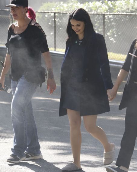 Camila Mendes - Filming Riverdale in Vancouver 07/11/2017 | Camila