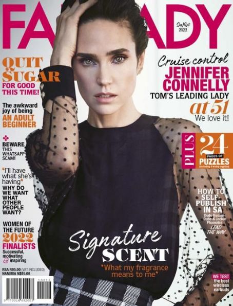 Jennifer Connelly, Fairlady Magazine September 2022 Cover Photo - South