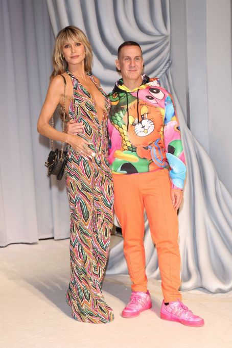 Heidi Klum – Moschino Fashion Show during the Milan Fashion Week 2022