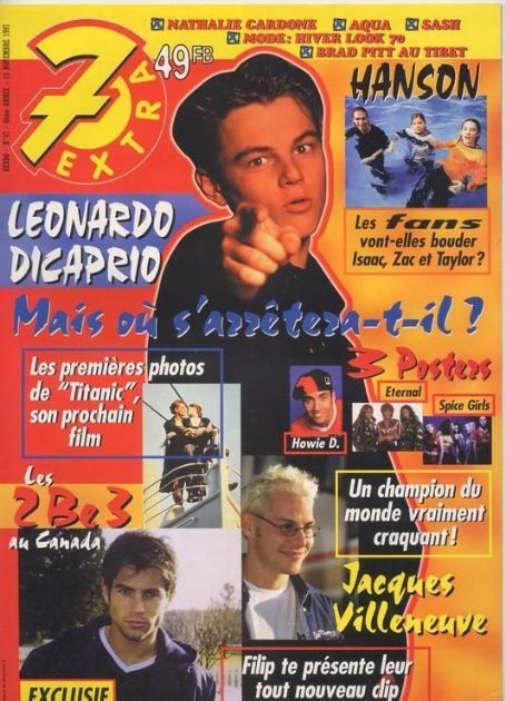 Leonardo DiCaprio - 7 Extra Magazine Cover [Belgium] (19 November 1997)