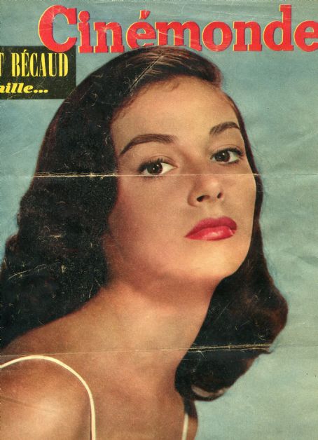 Pier Angeli, Cinemonde Magazine 11 October 1956 Cover Photo - France