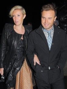 Gary Barlow and Dawn Andrews