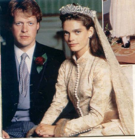 Earl Charles Spencer and Cathrine Victoria Lockwood - Marriage