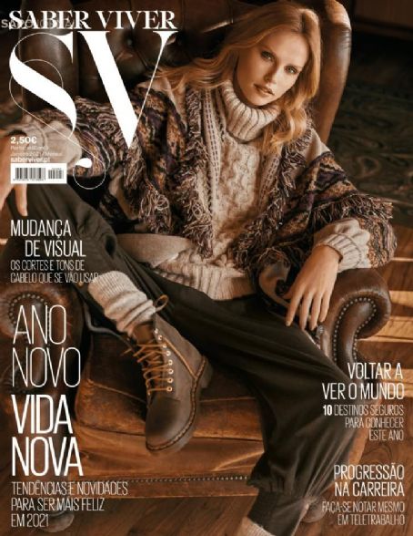 Saber Viver Magazine January 2021 Cover Photo - Portugal