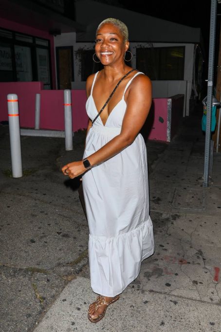 Tiffany Haddish – Attends Dixie D’Amelio’s album release party in Los Angeles