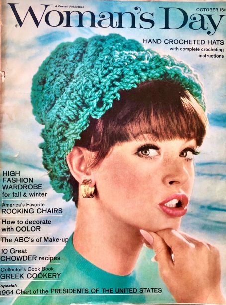 Babette March - Woman's Day Magazine Cover [United States] (October 1964)