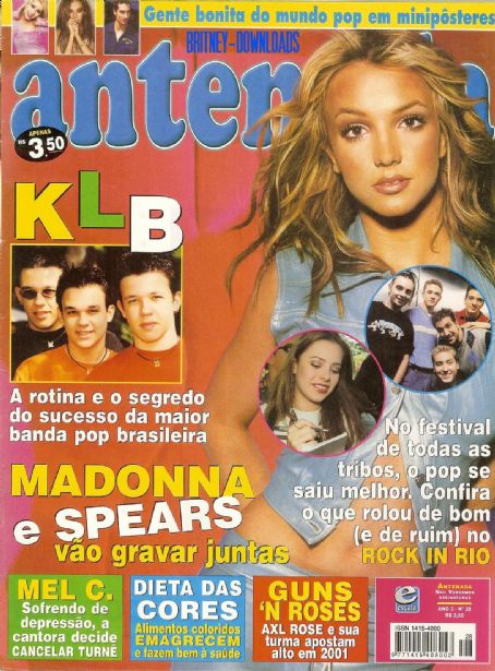 Britney Spears - Antenada Magazine Cover [Brazil] (January 2001)