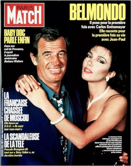 Jean-Paul Belmondo, Paris Match Magazine 27 June 1986 Cover Photo - France