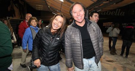Carolina Arregui and Roy Sothers