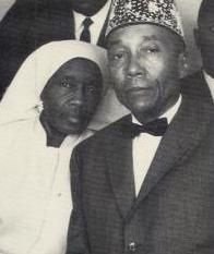 Elijah Muhammad and Clara Evans