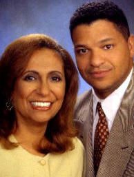 Cathy Hughes and Alfred Liggings