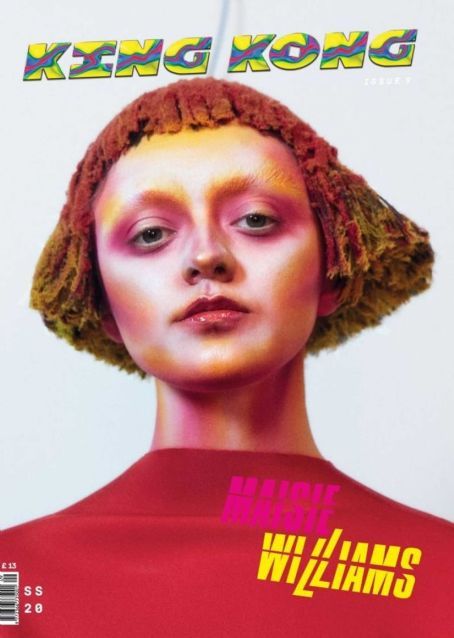 Maisie Williams - King Kong Magazine Cover [United Kingdom] (March 2020)