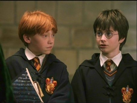 Ron Weasley (Rupert Grint) and Harry Potter (Daniel Radcliffe) Picture ...