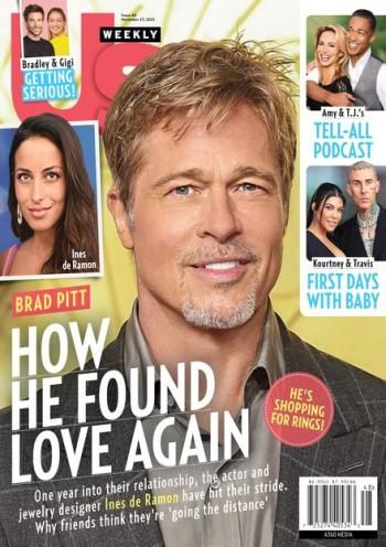 Brad Pitt, US Weekly Magazine 27 November 2023 Cover Photo - United States