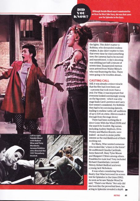West Side Story - Yours Retro Magazine Pictorial [United Kingdom] (April 2021)