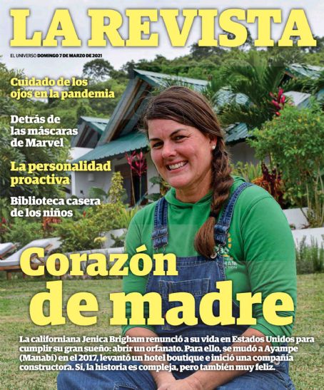Jenica Brigham, La Revista Magazine Magazine 07 March 2021 Cover Photo ...