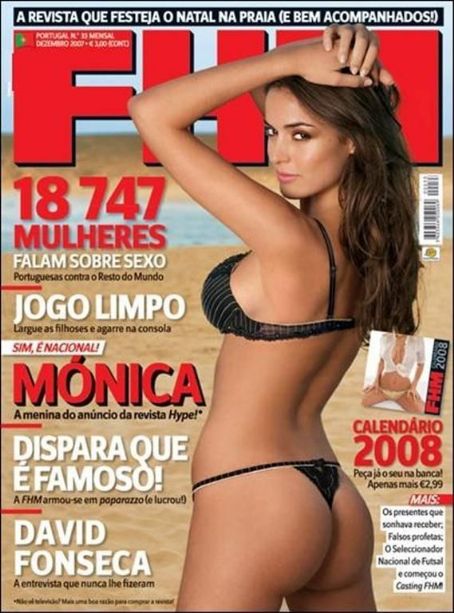 Mônica Carvalho - FHM Magazine Cover [Portugal] (December 2007 