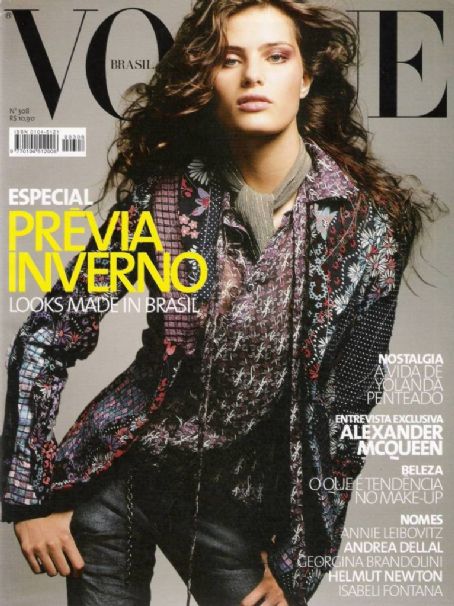 Isabeli Fontana, Jacques Dequeker, Vogue Magazine March 2004 Cover