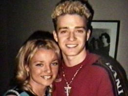 Tonya Mitchell and Justin Timberlake