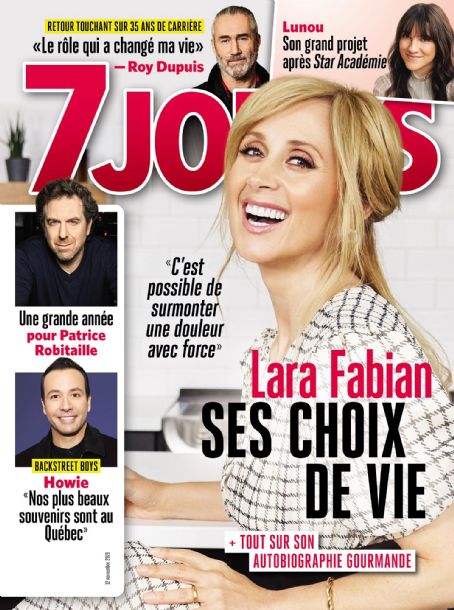Lara Fabian - 7 Jours Magazine Cover [Canada] (12 November 2021)