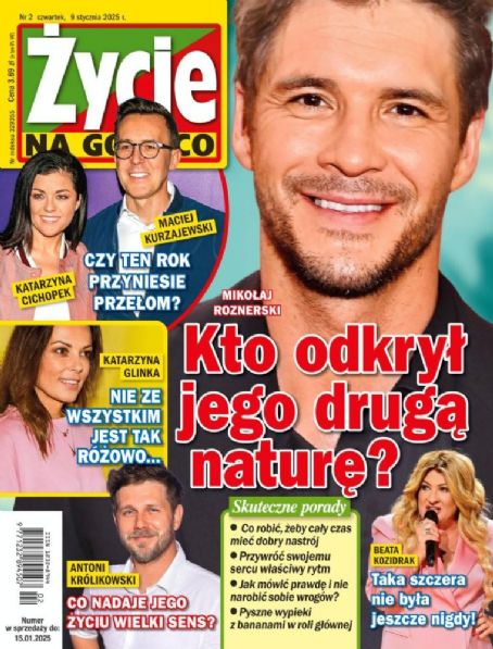 Mikolaj Roznerski - Zycie na goraco Magazine Cover [Poland] (9 January 2025)