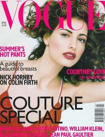 Elsa Benitez, Regan Cameron, Vogue Magazine April 1997 Cover Photo ...