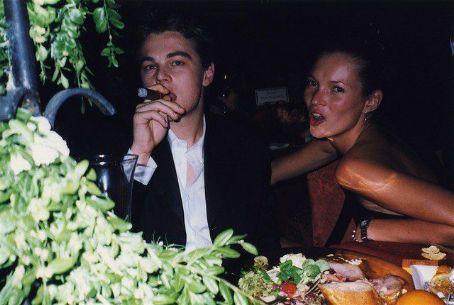 Leonardo DiCaprio and Kate Moss