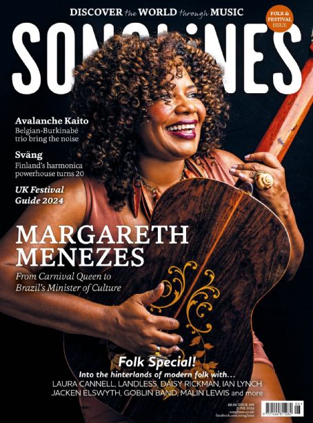 Margareth Menezes, Songlines Magazine June 2024 Cover Photo - United ...