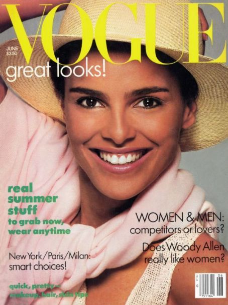 Shari Belafonte, Vogue Magazine June 1986 Cover Photo - United States