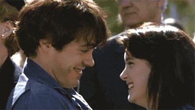 Winona Ryder and Robert Downey Jr.