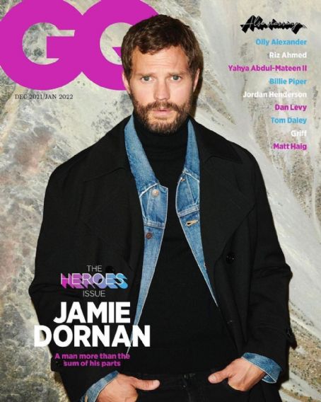 Jamie Dornan - GQ Magazine Cover [United Kingdom] (January 2022)