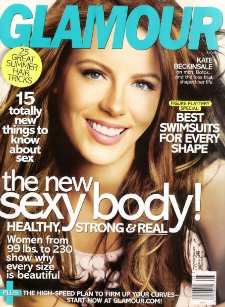 Kate Beckinsale, Glamour Magazine May 2007 Cover Photo - United States