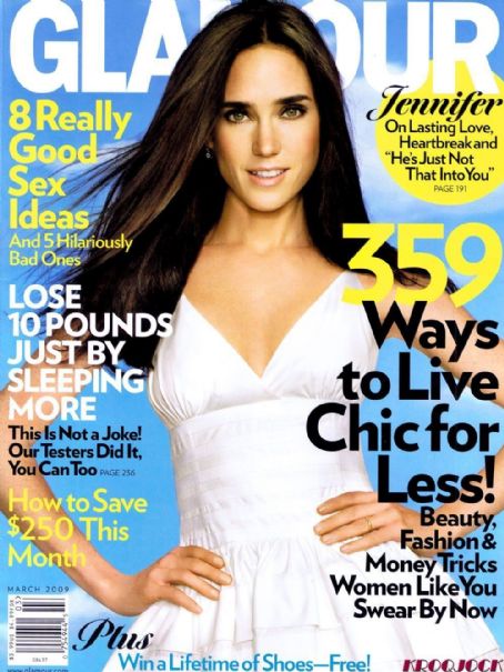 Jennifer Connelly, Glamour Magazine March 2009 Cover Photo - United States