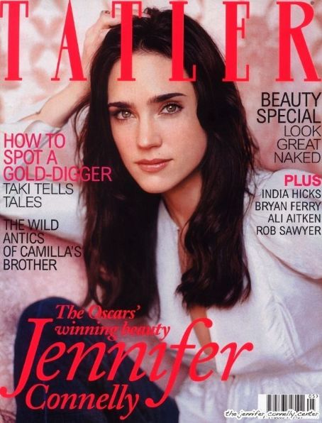 Jennifer Connelly, Tatler Magazine May 2002 Cover Photo - United Kingdom