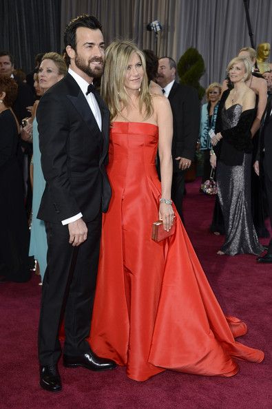 Justin Theroux and Jennifer Aniston At The 85th Annual Academy Awards (2013)